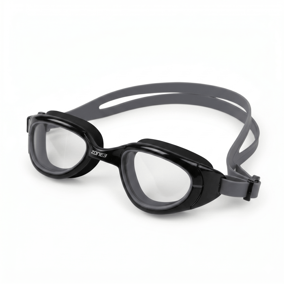 Zone3 Attack swim goggles on a white background.
