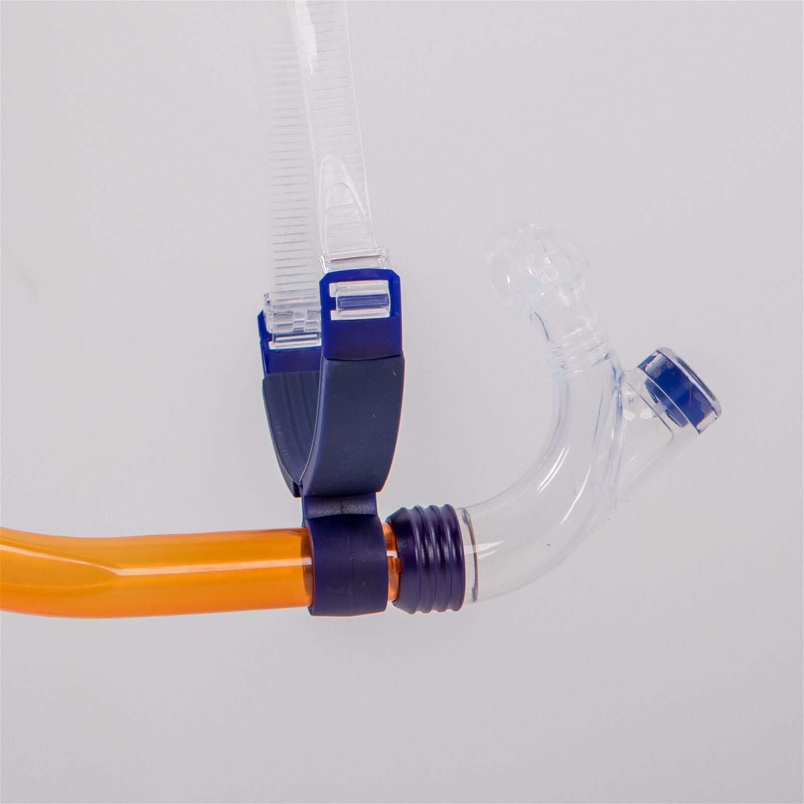 A Zone3 front-facing swim drill snorkel on a white background.