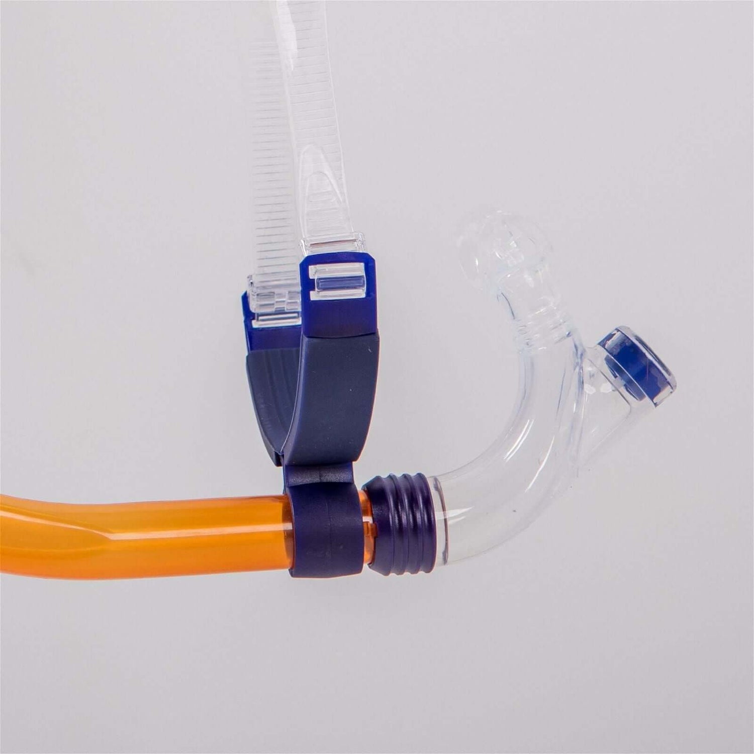 A Zone3 front-facing swim drill snorkel on a white background.