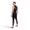 Man wearing Ascend Sleeveless Wetsuit, showcasing sleek design and back view.