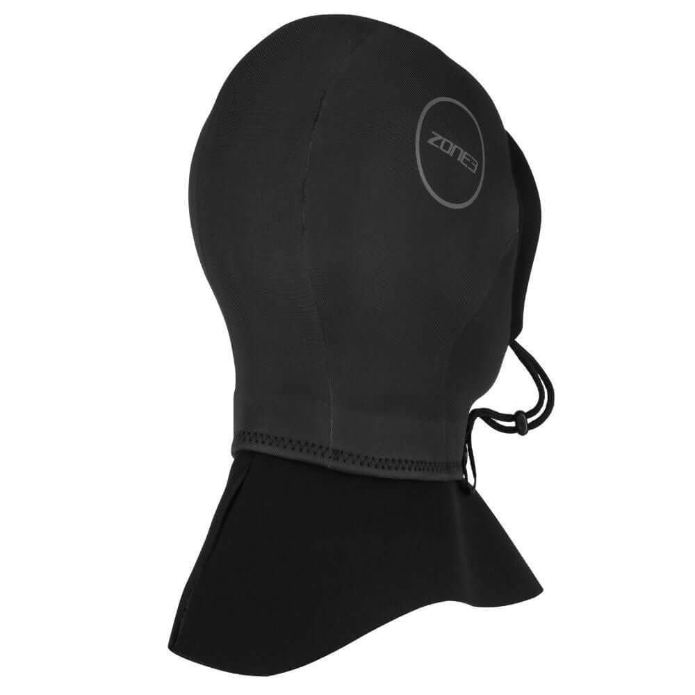 A Zone3 Thermo Tech neoprene swim balaclava on a white background.