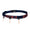 Navy Ultimate Race Number Belt with orange gel loops.